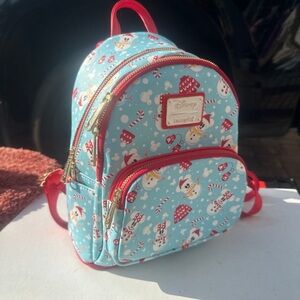 Christmas Loungefly Disney Mickey Backpack